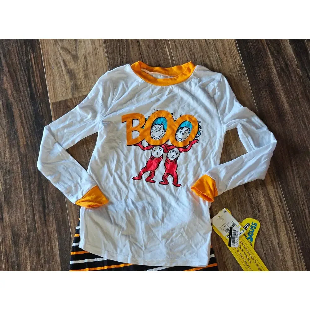 Dr. Seuss Thing 1 & Thing 2 Snug Fit 2pc Pajama Sets Size 5T